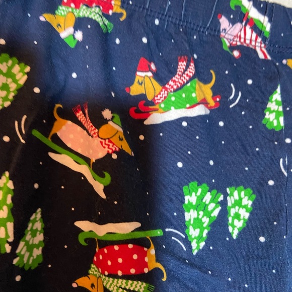Wiener dog pajama pants! Inseam L inseam 25. New condition leggings 100% cotton - Picture 2 of 3